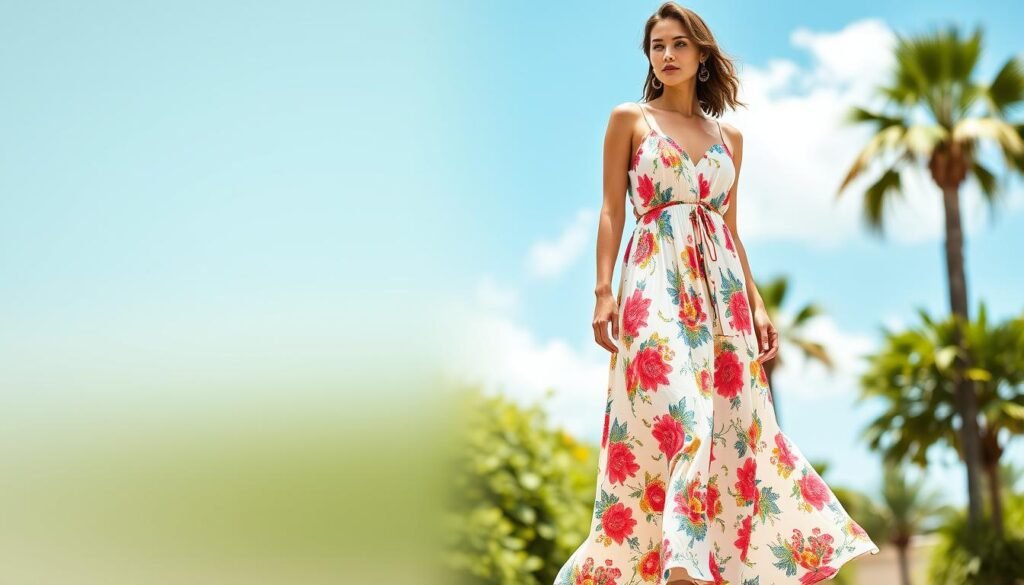Generate an image of the ANRABESS Women's Summer Maxi Dress