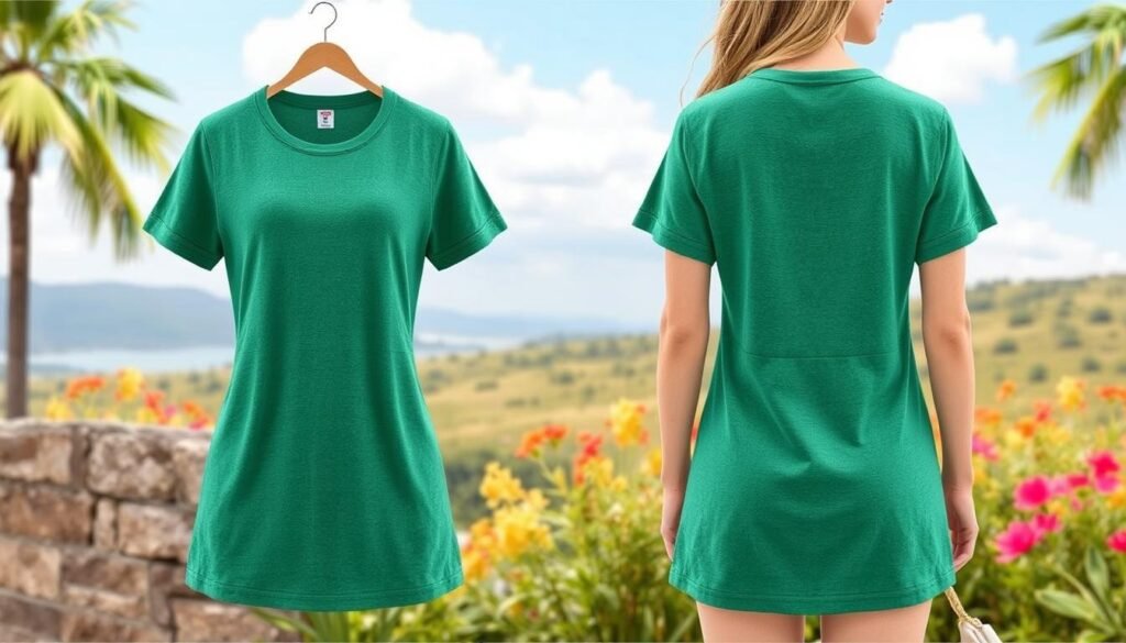 Generate an image of the MEROKEETY Women's Casual Short Sleeve T-Shirt Dress