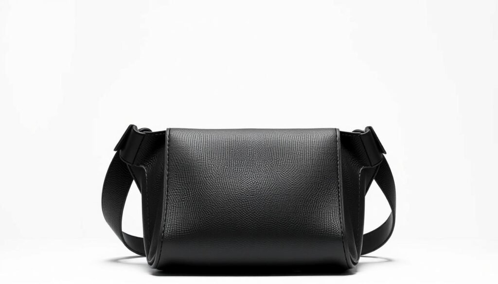 Generate an image of the Toteme Belt Bag showcasing its minimalist design and sleek shape.