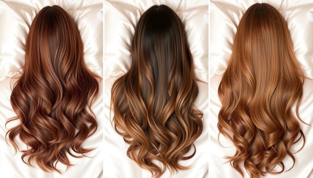 Invest in a silk pillowcase for hair extensions