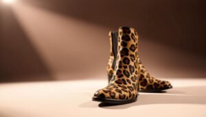 leopard booties