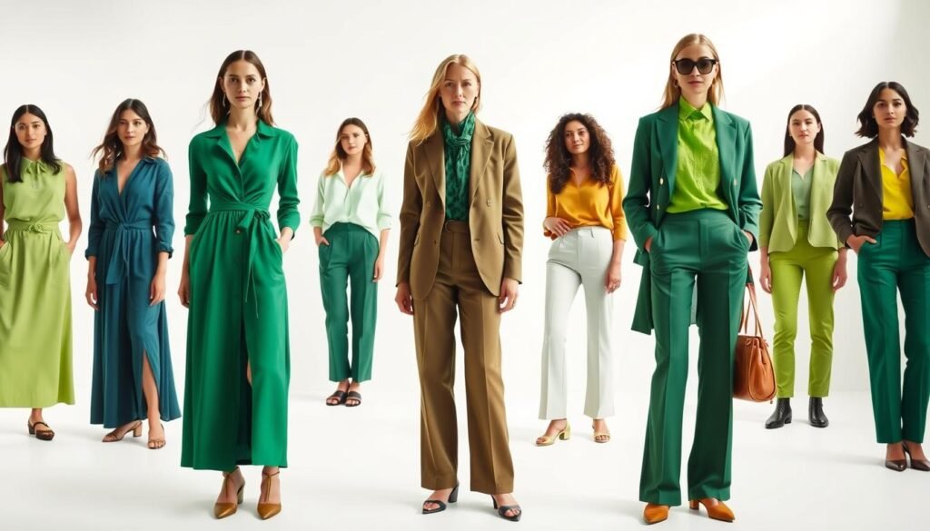 outfits with green