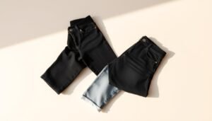 white black jeans
