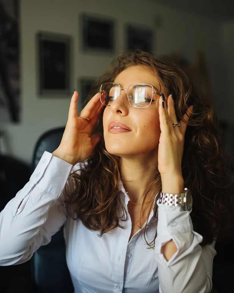 Petite work clothes under $50 — businesswoman in office workwear